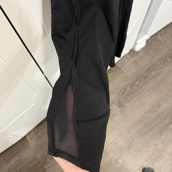Lululemon Black Train Times Crop (17") - Picture 8 of 13